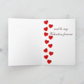 Valentijn Cherry Martini Kaart (Binnen)