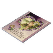 Valentijn Cherub en Violet Notitieboek (Linkerzijde)