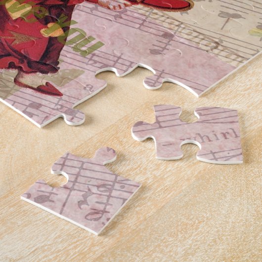 Valentijn Cherub Legpuzzel (Zijkant)