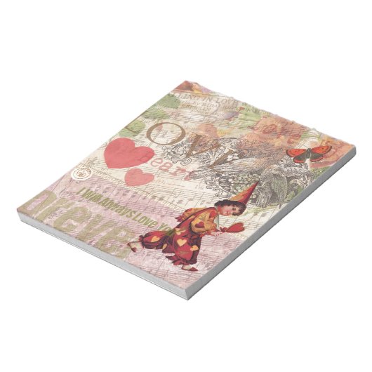 Valentijn Cherub Notitieblok (Linkerzijde)