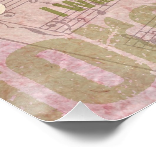 Valentijn Cherub Poster (Hoek)