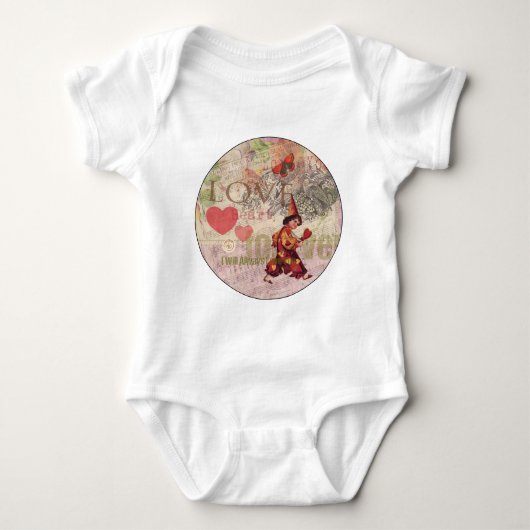 Valentijn Cherub Romper (Voorkant)