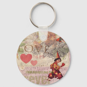 Valentijn Cherub Sleutelhanger