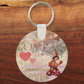 Valentijn Cherub Sleutelhanger (Voorkant)