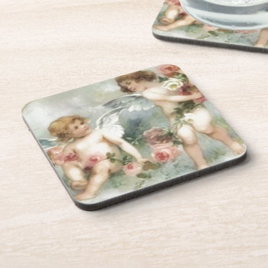  Valentijn Cherubs Bier Onderzetter (Linkerzijde)