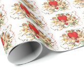 Valentijn Cherubs & Hearts Cadeaupapier (Rol Hoek)