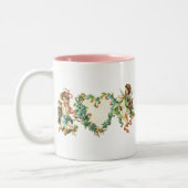 Valentijn Cherubs Tweekleurige Koffiemok (Links)