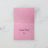 Valentijn Choo Choo Train Wenskaart Feestdagen Kaart (Binnen)