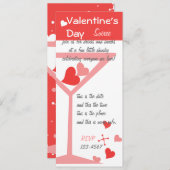 Valentijn Cocktails Kaart (Voorkant / Achterkant)
