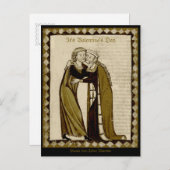 Valentijn Codex Manesse CC0035 Feestdagenkaart (Voorkant / Achterkant)