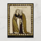 Valentijn Codex Manesse CC0035 Feestdagenkaart (Voorkant)