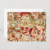 Valentijn Collage Feestdagenkaart (Voorkant / Achterkant)