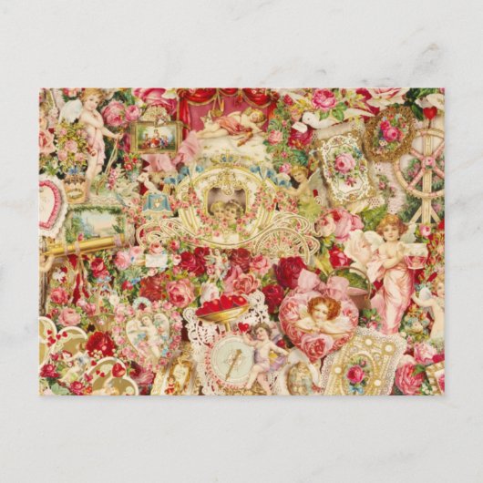 Valentijn Collage Feestdagenkaart (Voorkant)