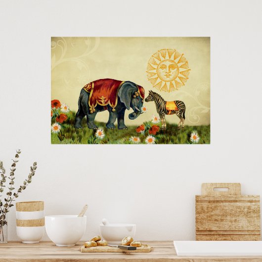  Valentijn Collage Poster (Keuken)