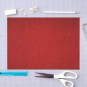 Valentijn Collectie Plain Red Glitter Tissuepapier (Craft)