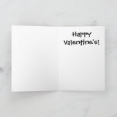 Valentijn: Computer Geek Leet Speak Love Feestdagen Kaart (Binnen)