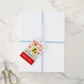 Valentijn constructie geschenk Label Cadeaulabel (Met Touw)