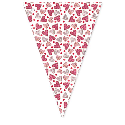 Valentijn Cookie Collage Vlaggetjes (Derde vlag)