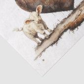 Valentijn Country Fried Tissuepapier (Detail)