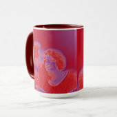 Valentijn Couple in rood Mok (Voorkant links)