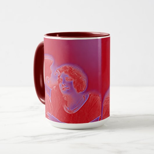  Valentijn Couple in rood Mok (Voorkant links)