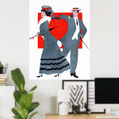 Valentijn Couple Poster (Thuiskantoor)