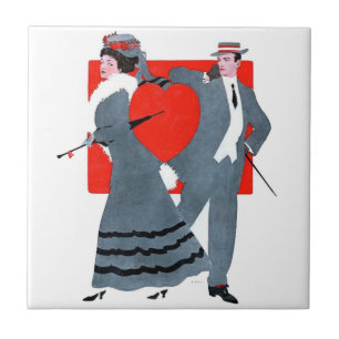 Valentijn Couple Tegeltje