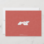 Valentijn Craft Party of Birthday Party Kaart (Achterkant)