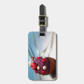Valentijn Cupcake Bagagelabel (Voorkant verticaal)
