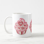 Valentijn Cupcake Coffee Mok (Links)