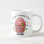 Valentijn cupcake Mok cadeau voor haar (Rechts)
