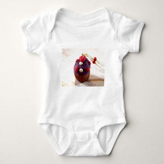 Valentijn Cupcake Romper (Voorkant)