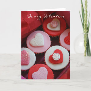 Valentijn Cupcakes Feestdagen Kaart