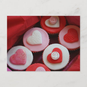 Valentijn Cupcakes Feestdagenkaart