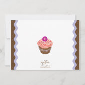 Valentijn Cupcakes Kaart (Achterkant)