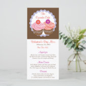 Valentijn Cupcakes Menu (Staand voorkant)