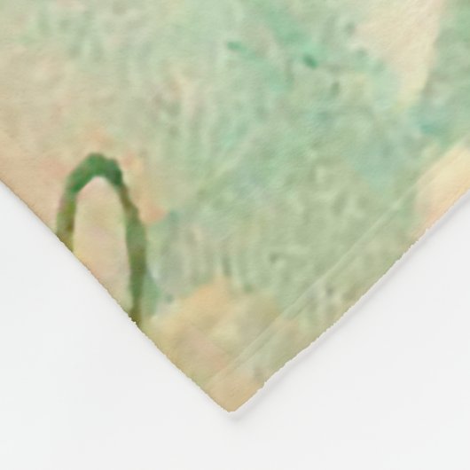  valentijn cupid angel 1 fleece deken (Hoek)