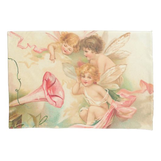 valentijn cupid angel 1 kussensloop (Voorkant)