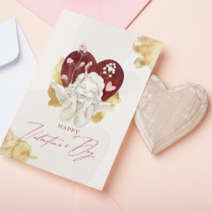 Valentijn Cupid Angel Bedankkaart