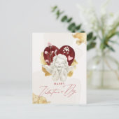  Valentijn Cupid Angel Feestdagenkaart (Staand voorkant)