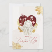  Valentijn Cupid Angel Feestdagenkaart (Voorkant)