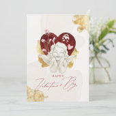  Valentijn Cupid Angel Feestdagenkaart (Staand voorkant)