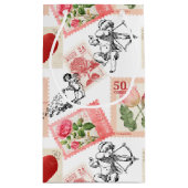 Valentijn Cupid en Stamps Klein Cadeauzakje (Achterkant)