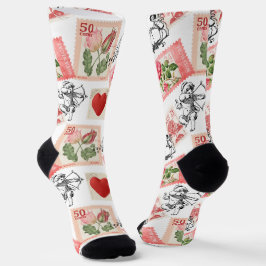 Valentijn Cupid en Stamps Sokken