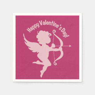 Valentijn Cupid paper napkins Servetten
