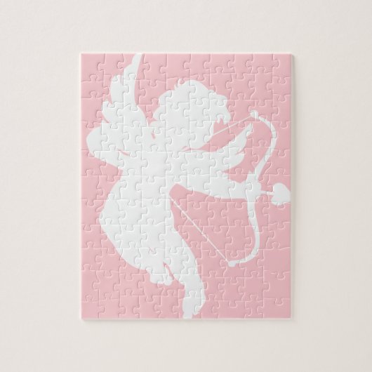 Valentijn Cupid Puzzle Legpuzzel (Verticaal)