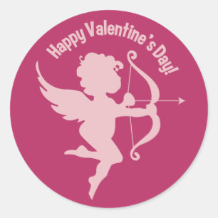 Valentijn Cupid stickers