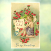  Valentijn Cupid Window Cling Raamsticker (Vel 3)