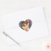  Valentijn Cupido Hart Stickers (Envelop)