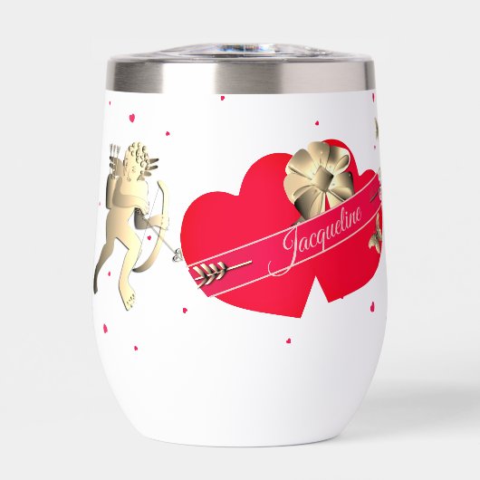 Valentijn Cupido & Hartjes (Voorkant)